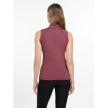 Base Layer LeMieux Maria mesh sans manches Rosewood
