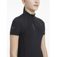 Basislaag LeMieux Young Rider Classique met korte mouwen Zwart Basislaag LeMieux Young Rider Classique met korte mouwen Zwart