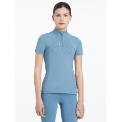 Base Layer LeMieux Young Rider Classique manches courtes Ice blue Bleu