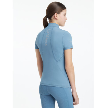 Base Layer LeMieux Young Rider Classique manches courtes Ice blue Bleu