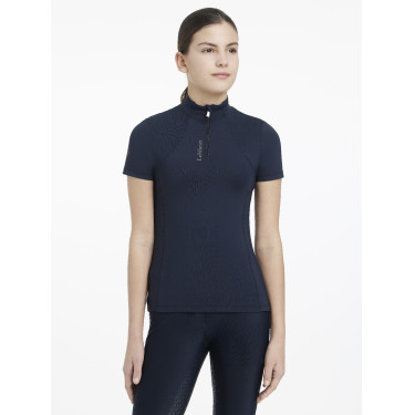 Base Layer LeMieux Young Rider Classique manches courtes Marine Bleu marine