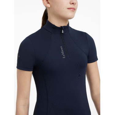 Base Layer LeMieux Young Rider Classique manches courtes Marine Bleu marine