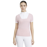 Chemise de concours LeMieux plissée Sophia manches courtes Blossom