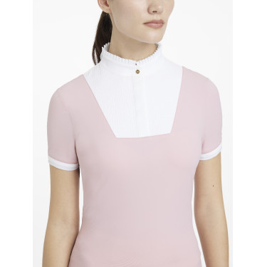 Chemise de concours LeMieux plissée Sophia manches courtes Chemise de concours LeMieux plissée Sophia manches courtes
