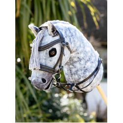 Martingaal met ringen Hobby Horse LeMieux Zwart Martingaal met ringen Hobby Horse LeMieux Zwart