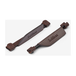 Oeillères de bridon LeMieux en cuir Havane Marron