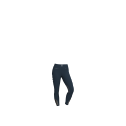 Pantalon d'équitation à basanes silicone Imogen Marine Bleu marine