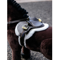 Tapis de selle et sangle Hunter LeMieux Toy Pony Marron Tapis de selle et sangle Hunter LeMieux Toy Pony Marron