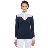 Polo de concours LeMieux Emily manches longues Marine