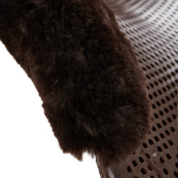 Amortisseur Acavallo Dri-lex Gel mouton Marron / mouton marron