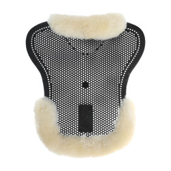 Schokdemper Acavallo Just Gel Lamsvel Zwart / natuurlijk schapenwol