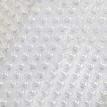 Gel- en schapenvachtverhogend achterkussen Acavallo Transparant / witte schapenvacht