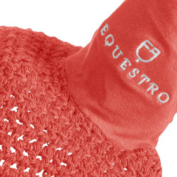 Bonnet chasse-mouches long Equestro Rouge