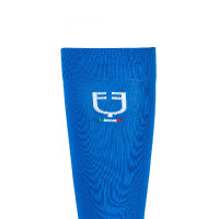 Chaussettes techniques extensibles avec drapeau italien Equestro Noir