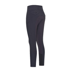 Euro-Star Aurelia Connect FullGrip damesrijbroek Nacht Marineblauw