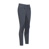 Pantalon d'équitation Euro-Star Arista Connect Full Grip femme Magnet Gris