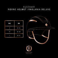 Imperial Riding Olania Deluxe grote klep helm Marineblauw Imperial Riding Olania Deluxe grote klep helm Marineblauw