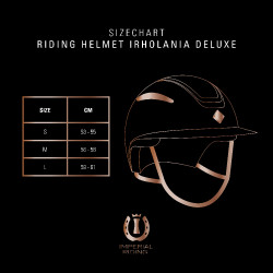 Imperial Riding Olania Deluxe grote klep helm