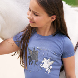 T-shirt Imperial Riding Star Sky kind Maansteen Oranje