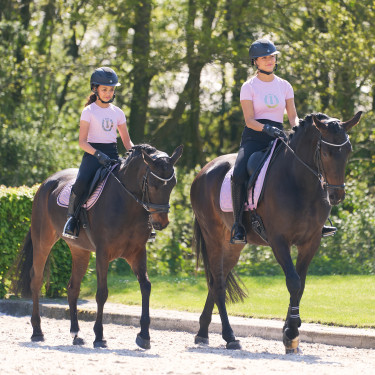 T-shirt met korte mouwen Imperial Riding Hally dames Ballerina Roze T-shirt met korte mouwen Imperial Riding Hally dames Ballerina Roze