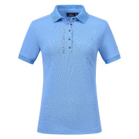 Polo in tech HV Polo Myrthe Zee Blauw