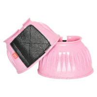Cloches Imperial Rding Bells PVC Rose clair glitter Cloches Imperial Rding Bells PVC Rose clair glitter