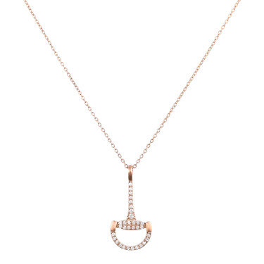 Collier bit HV Polo Lotta Rose gold