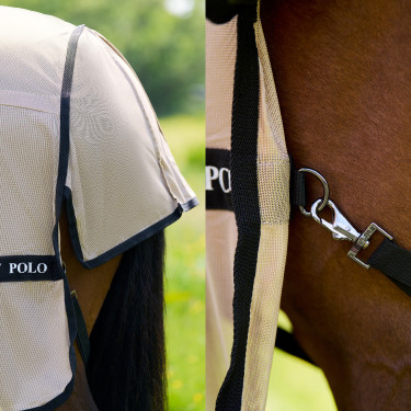 Couverture anti-mouches HV Polo Nena Paille Marron