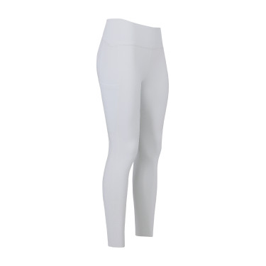 Legging d'équitation Euro-Star Empower FullGrip Blanc
