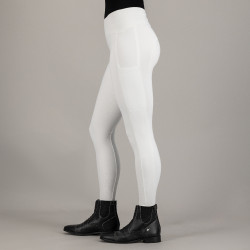 Legging d'équitation Euro-Star Empower FullGrip Blanc