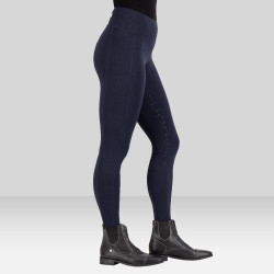 Legging d'équitation Euro-Star Empower FullGrip Marine Bleu marine