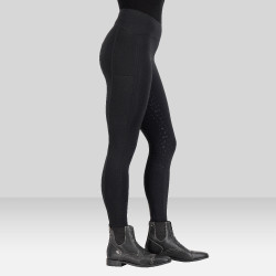 Legging d'équitation Euro-Star Empower FullGrip Noir Legging d'équitation Euro-Star Empower FullGrip Noir