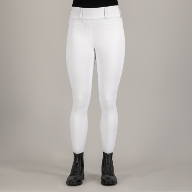 Legging d'équitation Euro-Star Enforce FullGrip Blanc