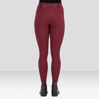 Legging d'équitation Euro-Star Enforce FullGrip Amarena Rouge