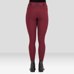 Legging d'équitation Euro-Star Enforce FullGrip Amarena Rouge