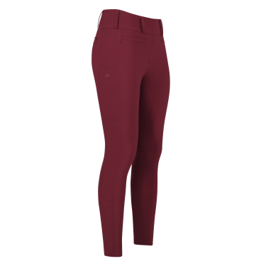 Legging d'équitation Euro-Star Enforce FullGrip Amarena Rouge