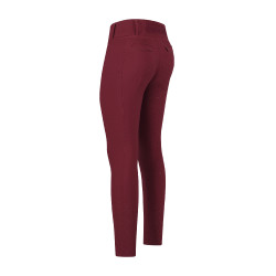 Legging d'équitation Euro-Star Enforce FullGrip Amarena Rouge