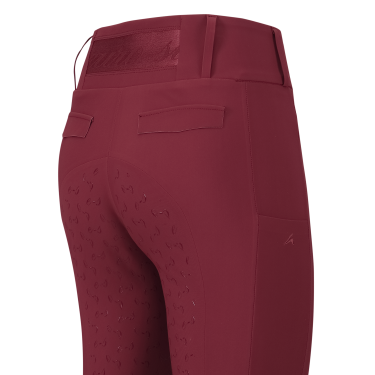 Legging d'équitation Euro-Star Enforce FullGrip Amarena Rouge