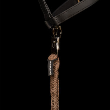 Longe d'attache Imperial Riding Classic anti-panique Cappuccino Longe d'attache Imperial Riding Classic anti-panique Cappuccino