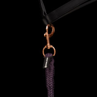 Longe d'attache Imperial Riding Classic mousqueton simple Bordeaux