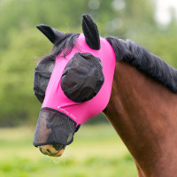 Vliegenmasker met neus Imperial Riding Trail ride Roze