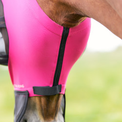 Vliegenmasker met neus Imperial Riding Trail ride Roze