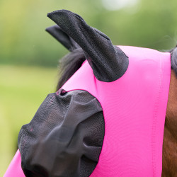 Vliegenmasker met neus Imperial Riding Trail ride Roze