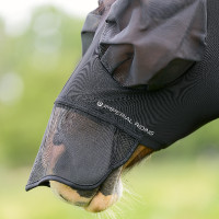 Máscara anti-moscas con nariz Imperial Riding Trail ride Noir