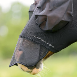 Vliegenmasker met neus Imperial Riding Trail ride Zwart Vliegenmasker met neus Imperial Riding Trail ride Zwart
