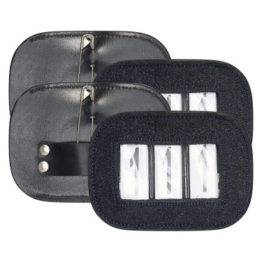 Nummer van de competitie HV Polo Gloria square per 2 Bleu foncé
