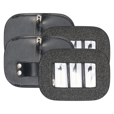 Numéro de la compétition HV Polo Gloria square par 2 Gun metal Gris