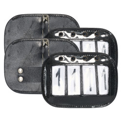 Nummer van de wedstrijd Imperial Riding Square per 2 Noir shiny Nummer van de wedstrijd Imperial Riding Square per 2 Noir shiny