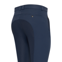 Pantalon d'équitation Euro-star Marcello FullGrip Marine Bleu marine