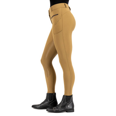 HV Polo Favourite Sporty FullGrip rijbroek Stro Bruin